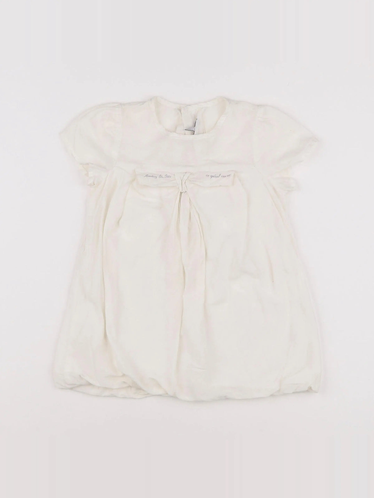 IKKS - robe blanc - 2 ans