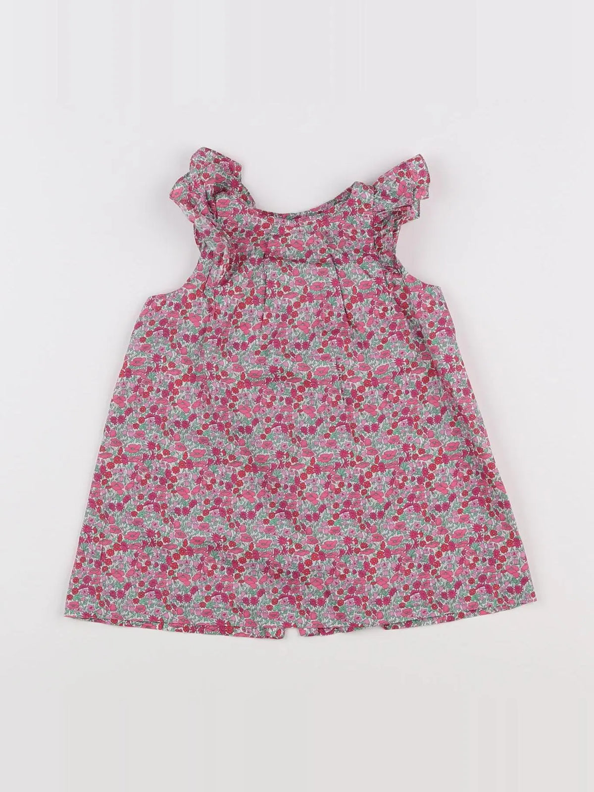 Jacadi - robe liberty multicolore - 12 mois