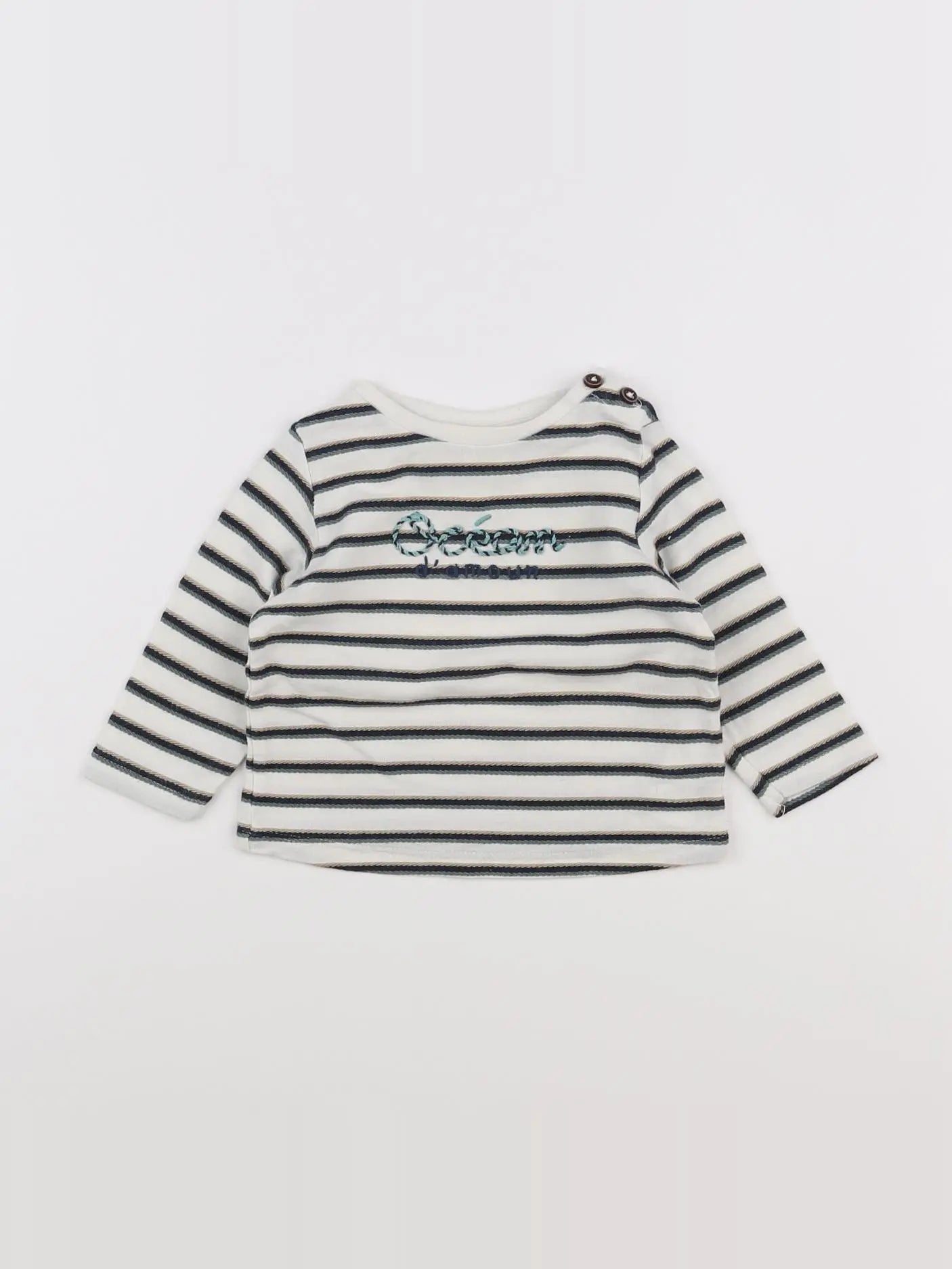 Tape à l'oeil - tee-shirt multicolore - 6 mois