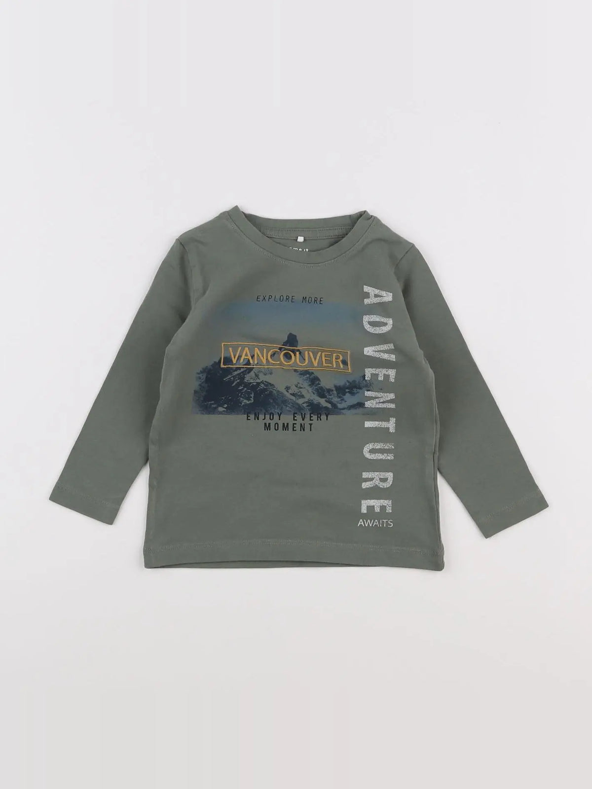 Name it - tee-shirt vert - 9/12 mois