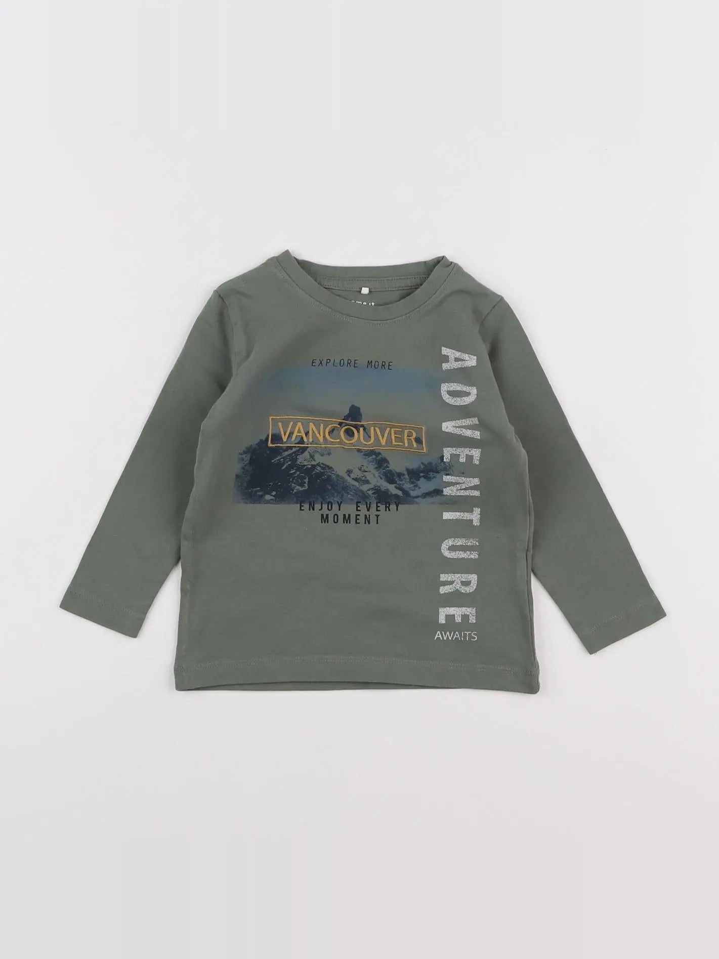 Name it - tee-shirt vert - 9/12 mois