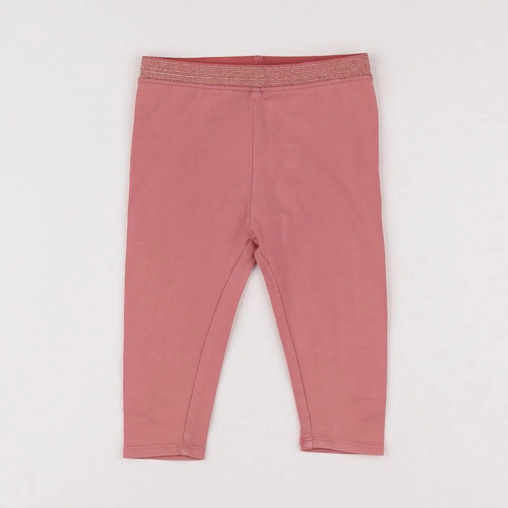 Vertbaudet - legging rose - 6 mois