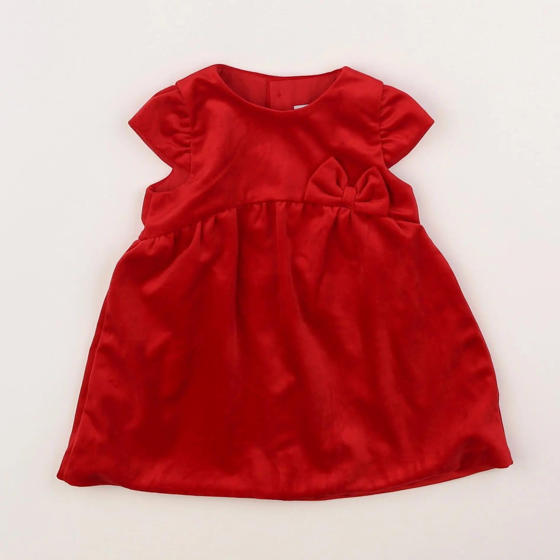 Vertbaudet - robe rouge - 6 mois