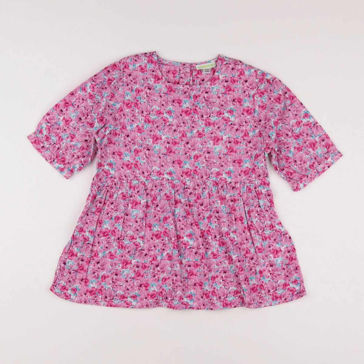 Vertbaudet - robe rose - 10 ans
