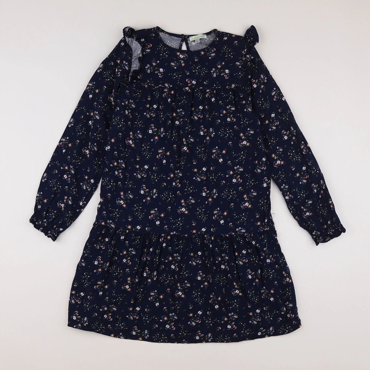 Vertbaudet - robe bleu - 10 ans