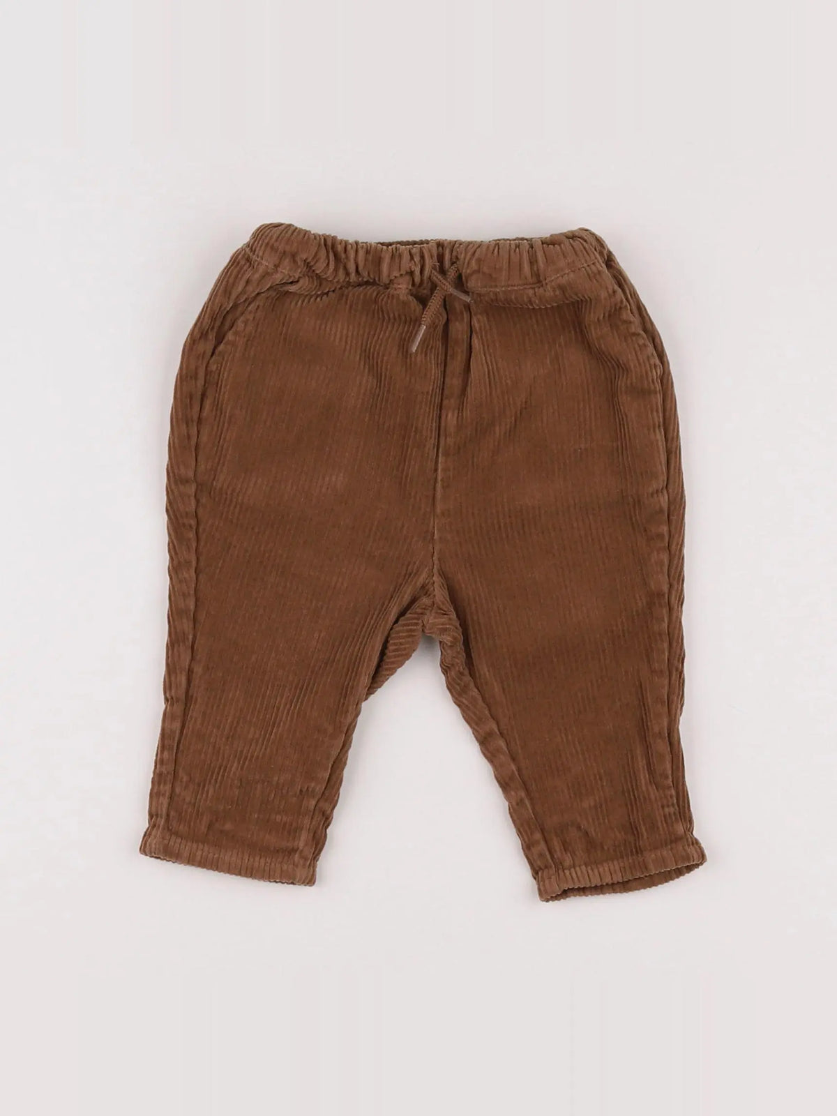 Vertbaudet - pantalon marron - 3 mois