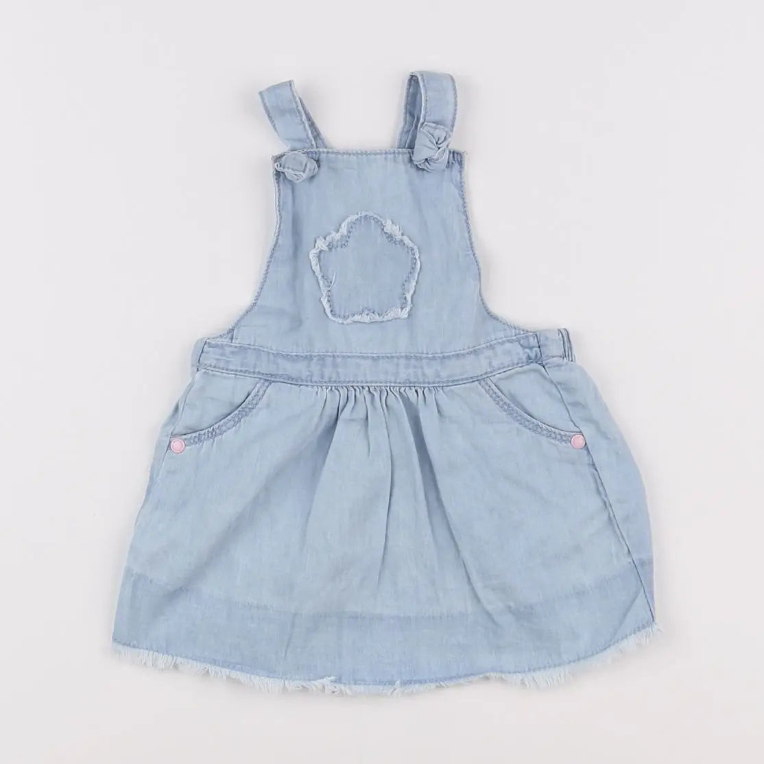 Vertbaudet - robe bleu - 3 mois