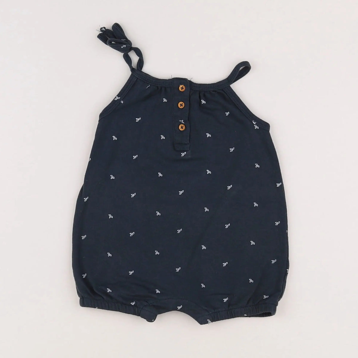 Vertbaudet - combinaison bleu - 6 mois