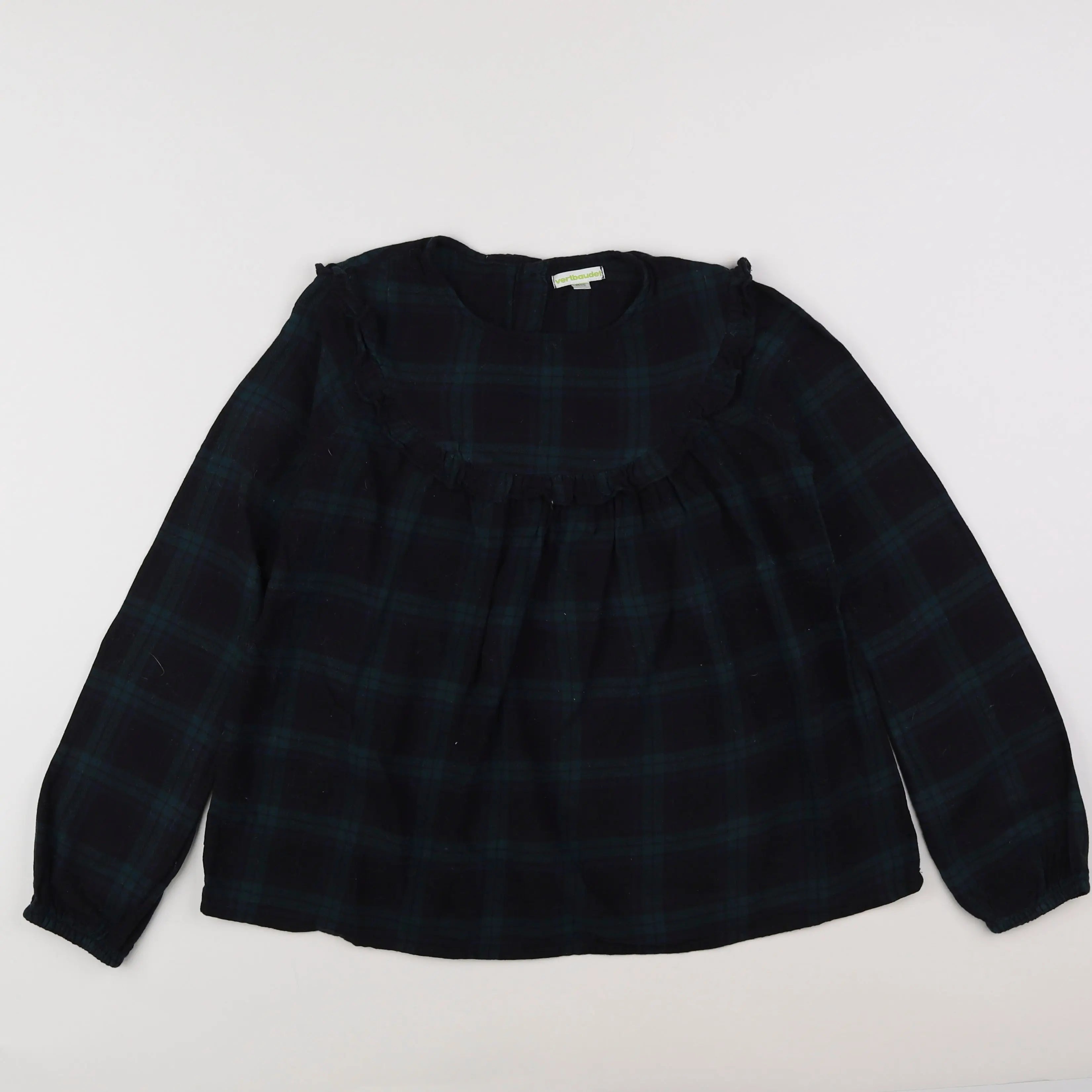 Vertbaudet - blouse bleu - 12 ans