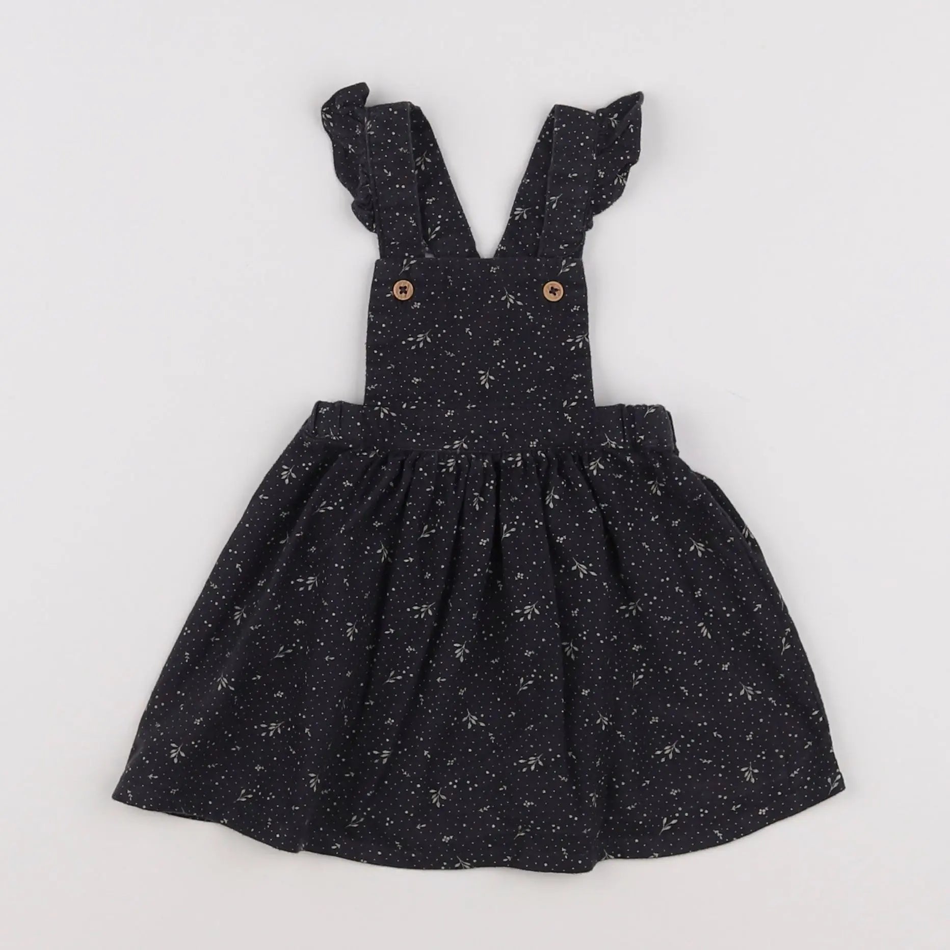 Vertbaudet - robe noir - 6 mois