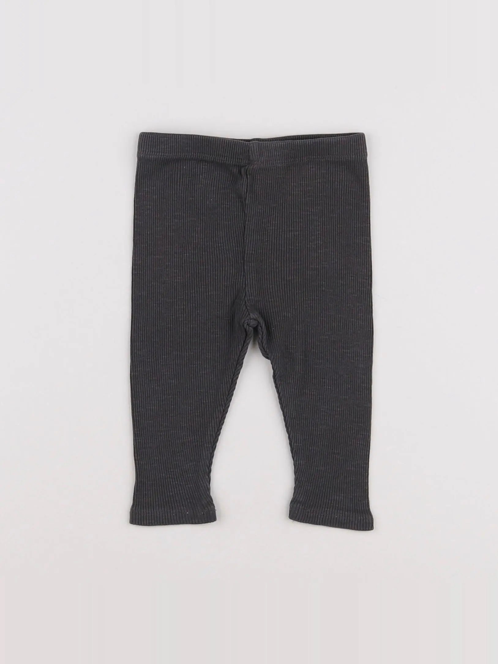 Vertbaudet - legging gris - 6 mois