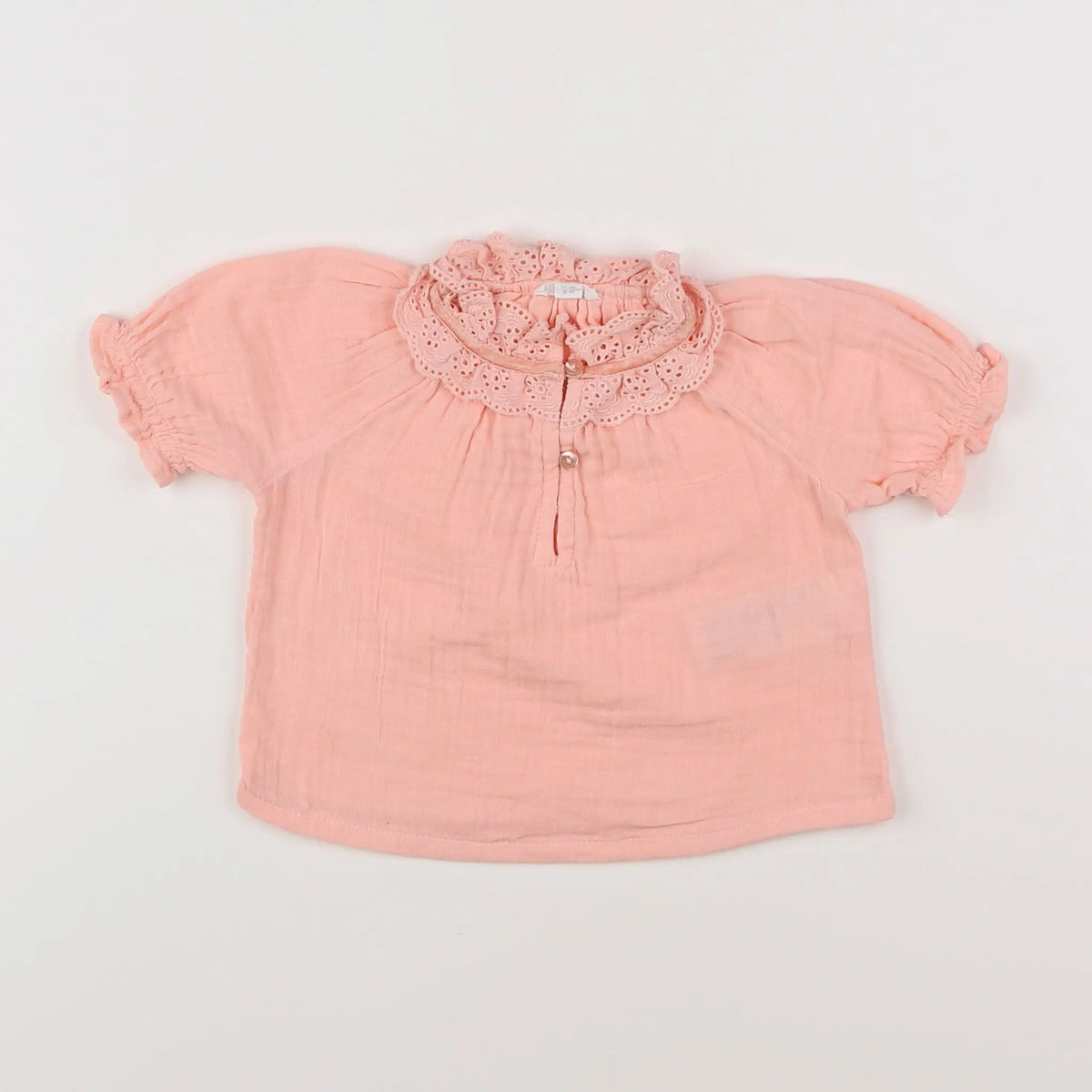Vertbaudet - blouse rose - 6 mois