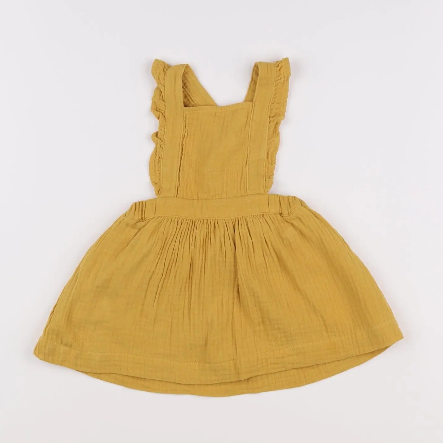 Vertbaudet - robe jaune - 12 mois
