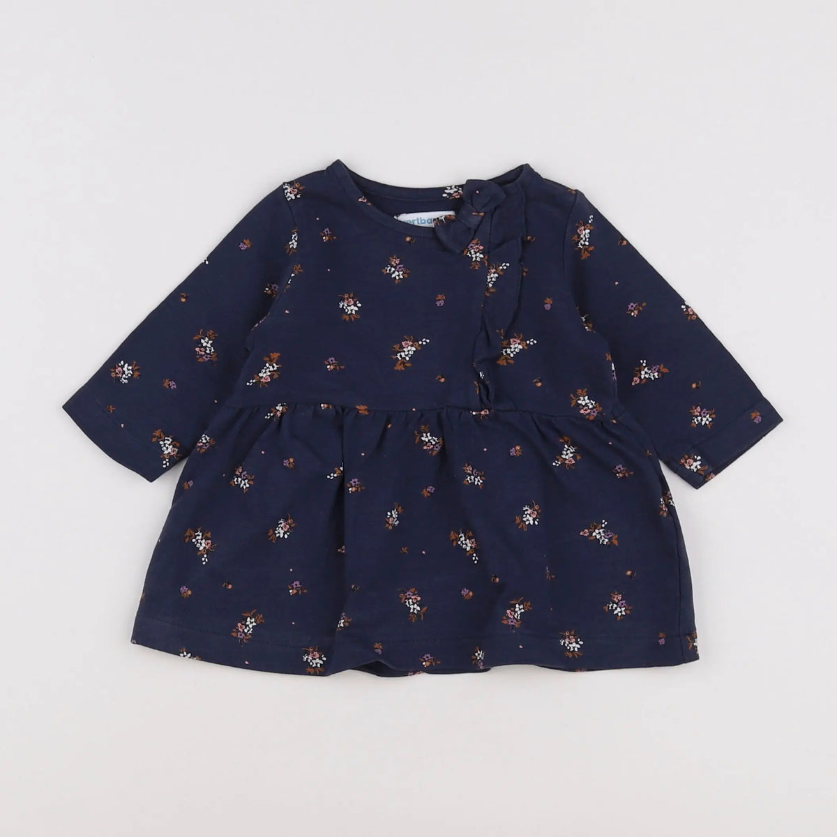 Vertbaudet - robe bleu - 3 mois