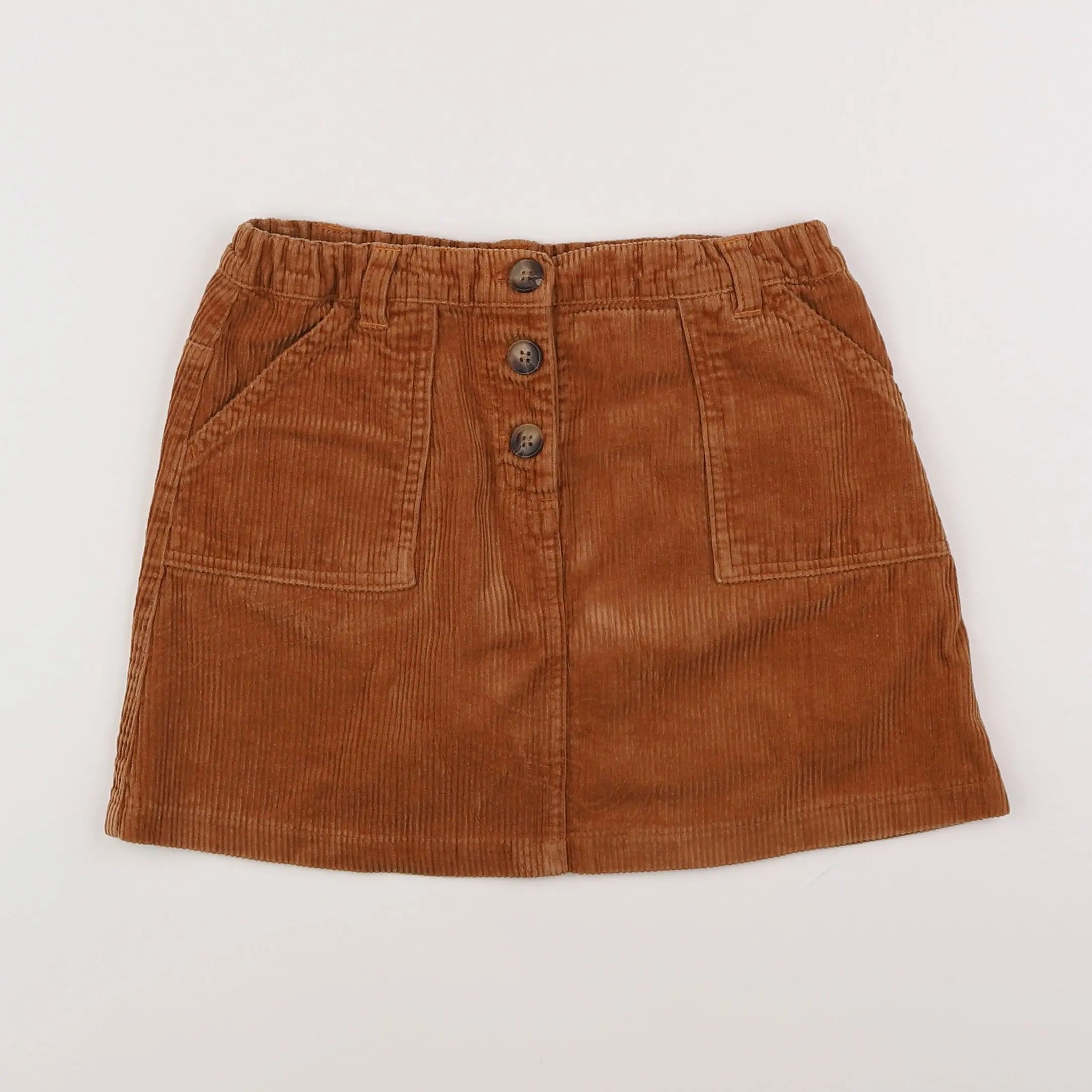 Vertbaudet - jupe marron - 10 ans