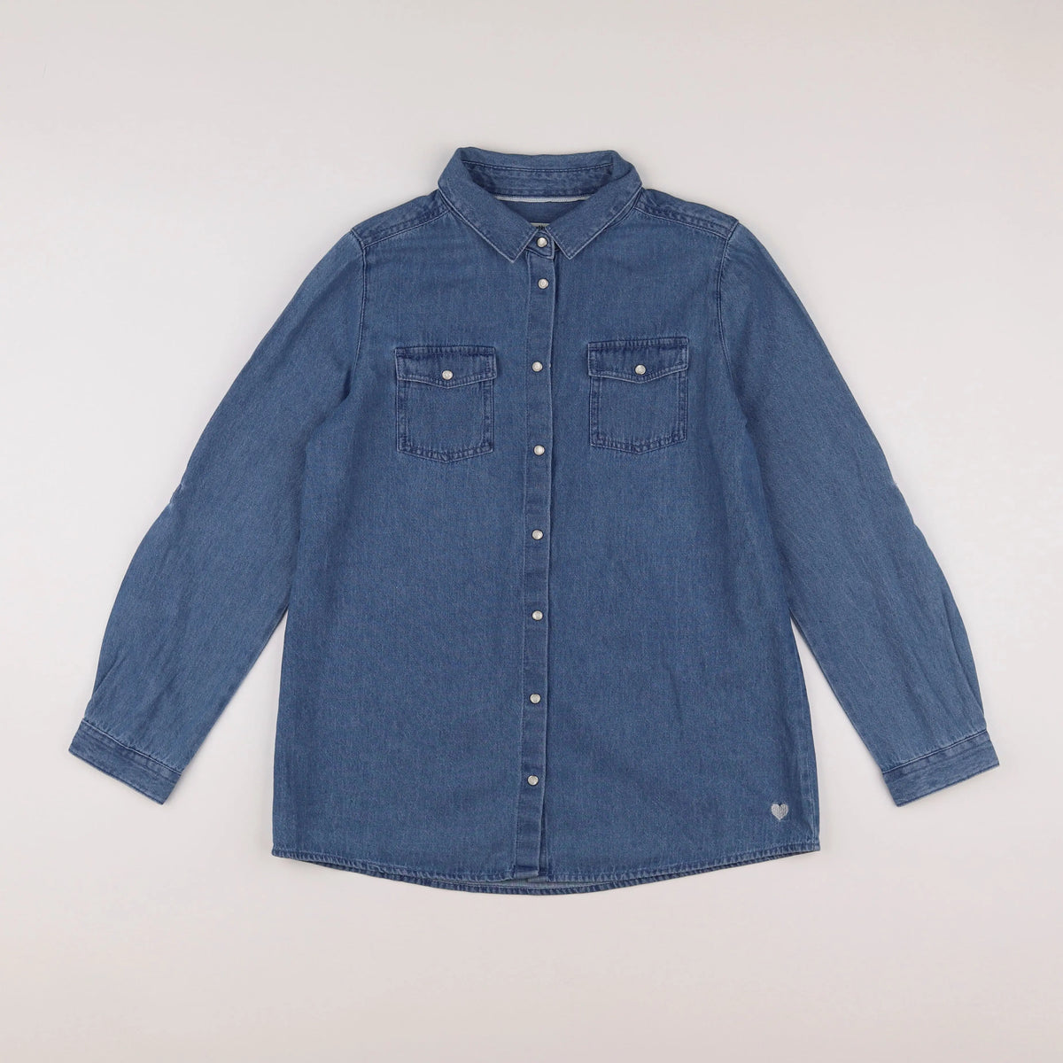 Vertbaudet - chemise bleu - 12 ans
