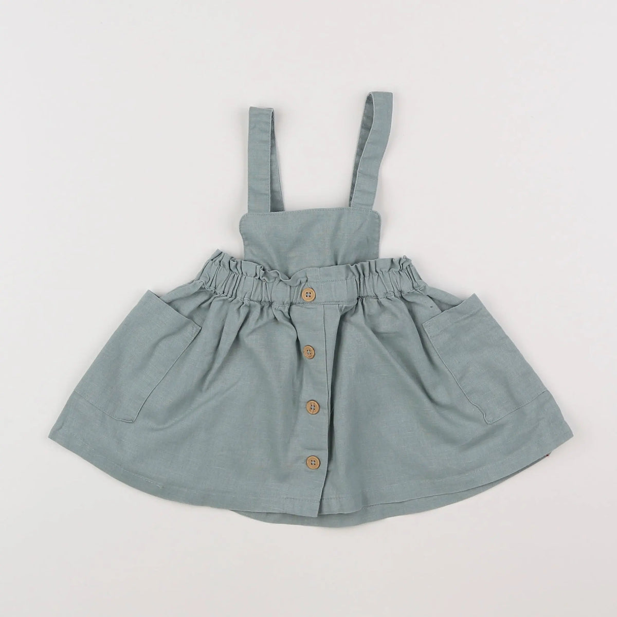 Vertbaudet - robe bleu - 18 mois