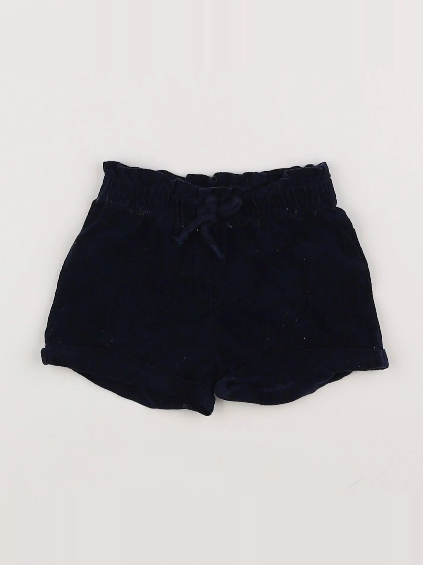 Vertbaudet - short bleu - 9 mois