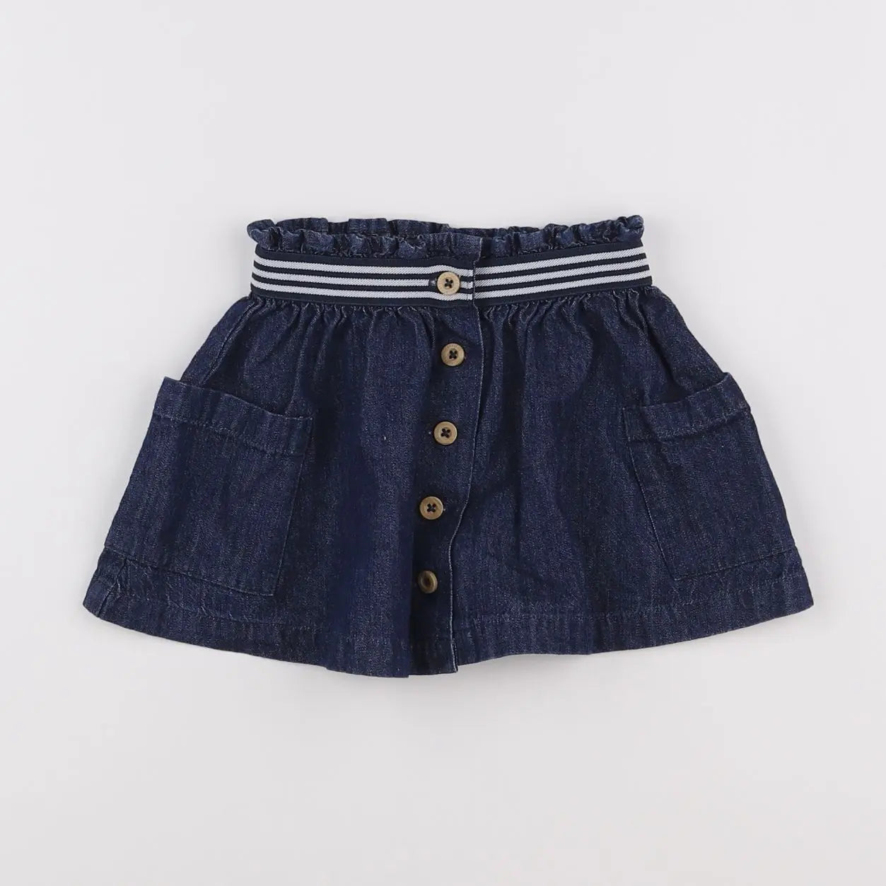 Vertbaudet - jupe bleu - 2 ans
