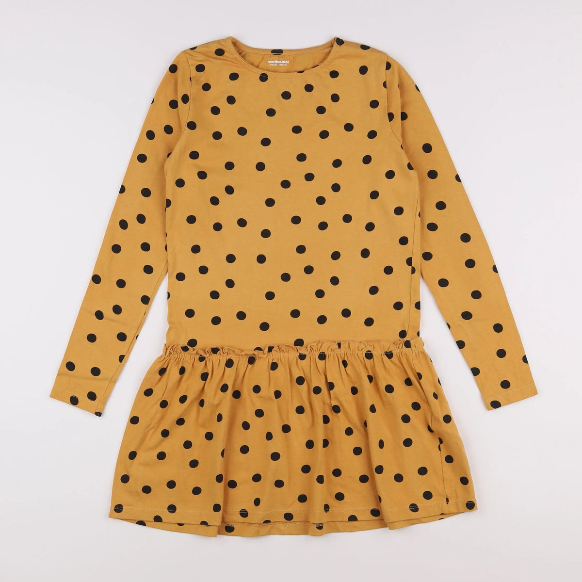 Vertbaudet - robe jaune - 10 ans