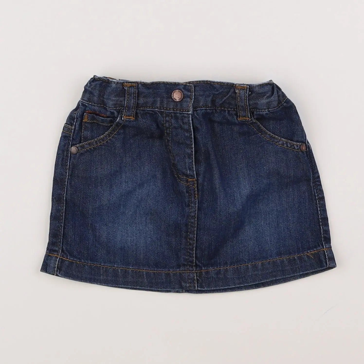 Vertbaudet - jupe bleu - 2 ans