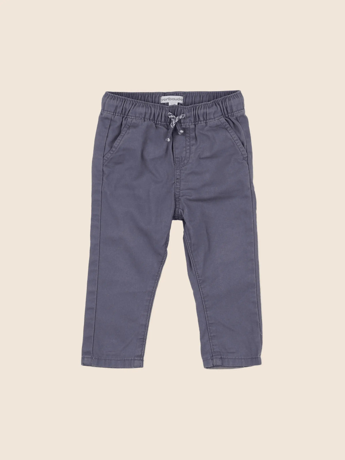 Vertbaudet - pantalon bleu - 9 mois