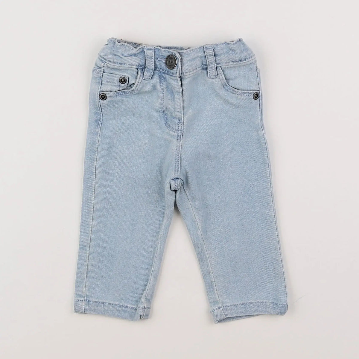 Vertbaudet - jean bleu - 3 mois