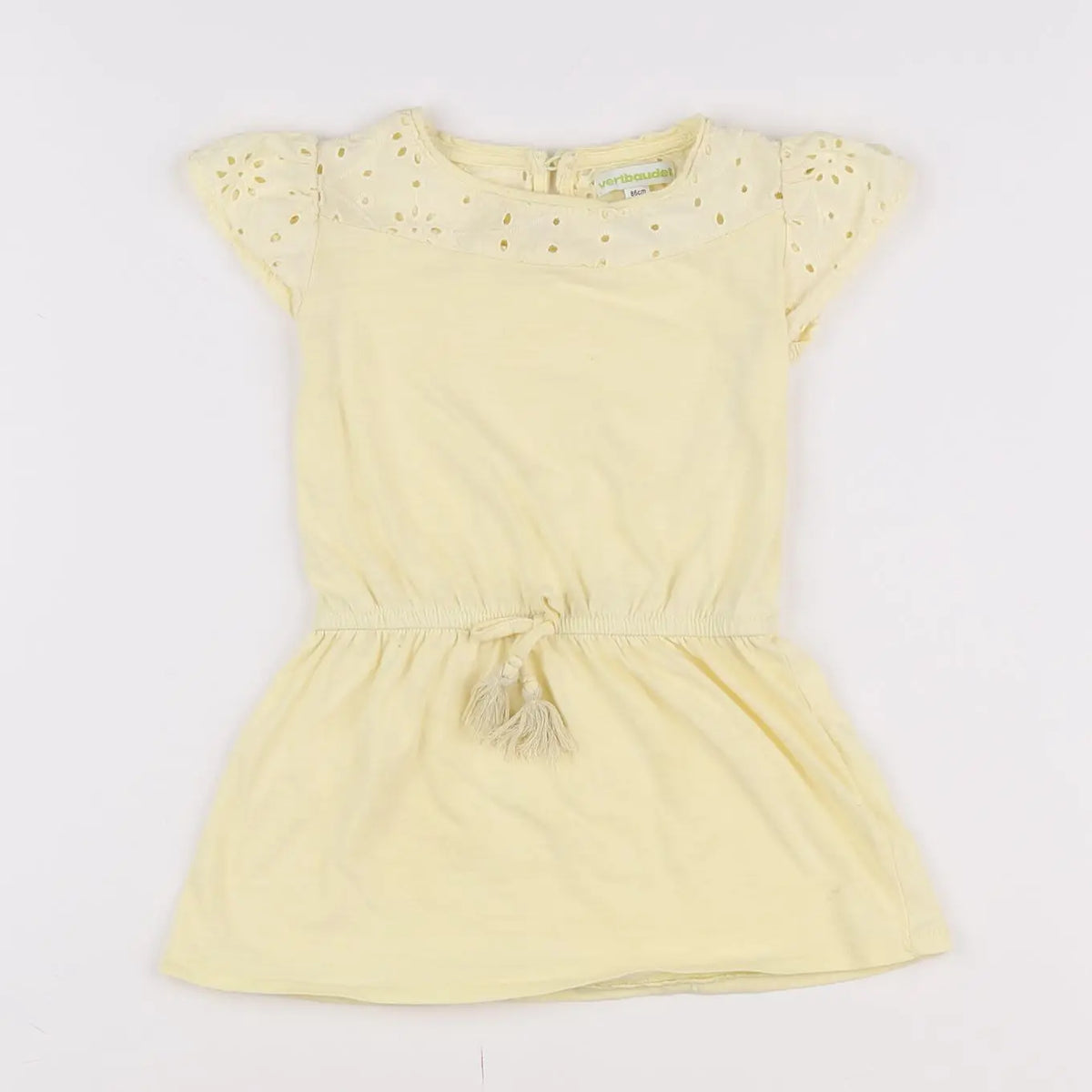 Vertbaudet - robe jaune - 2 ans