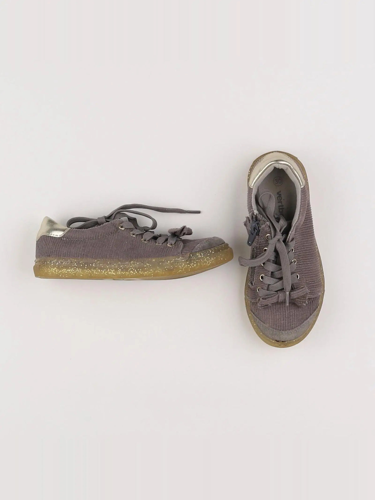 Vertbaudet - baskets violet - pointure 30