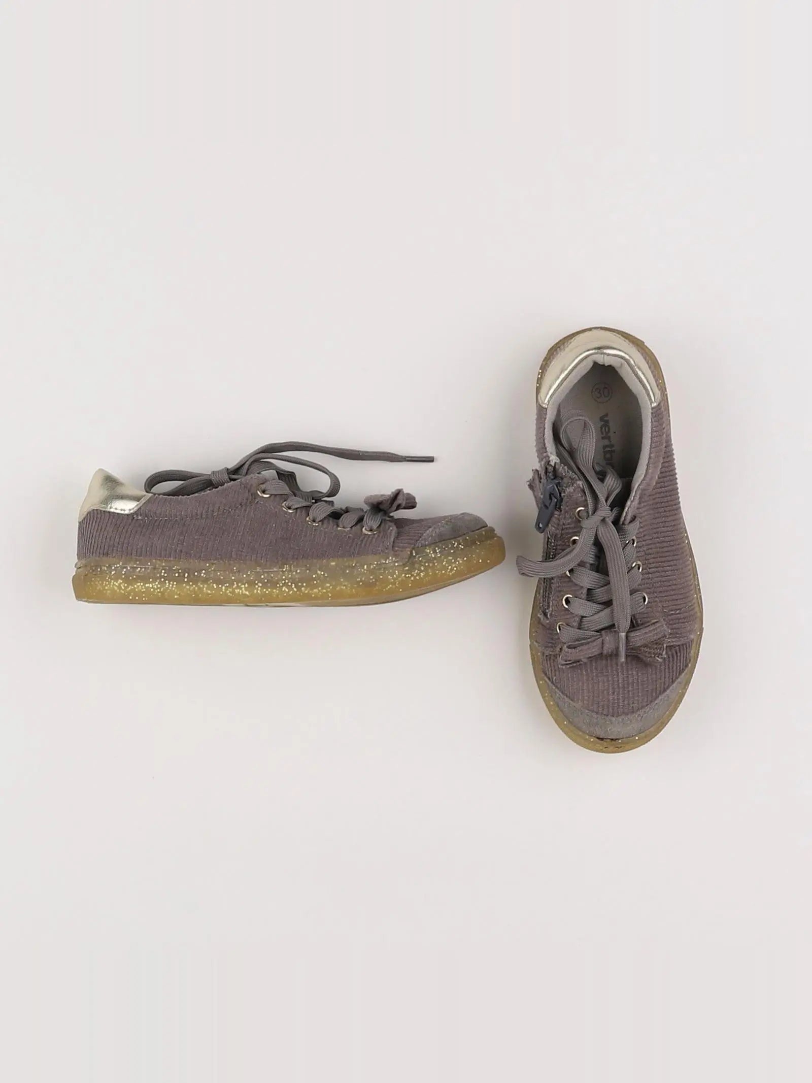 Vertbaudet - baskets violet - pointure 30