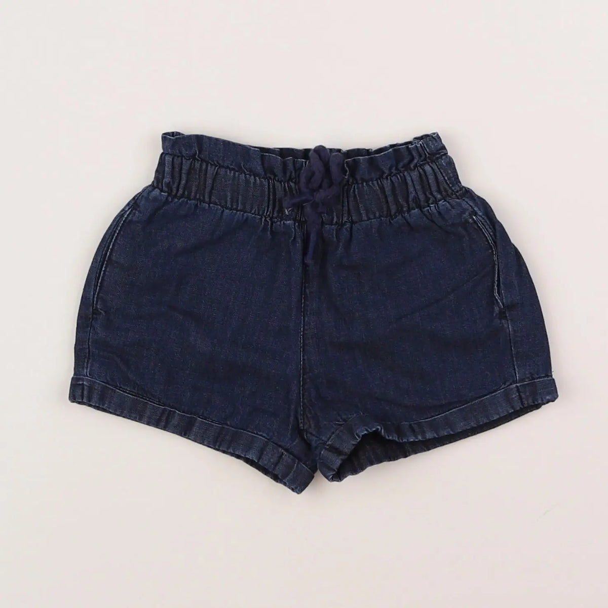 Vertbaudet - short bleu - 6 mois