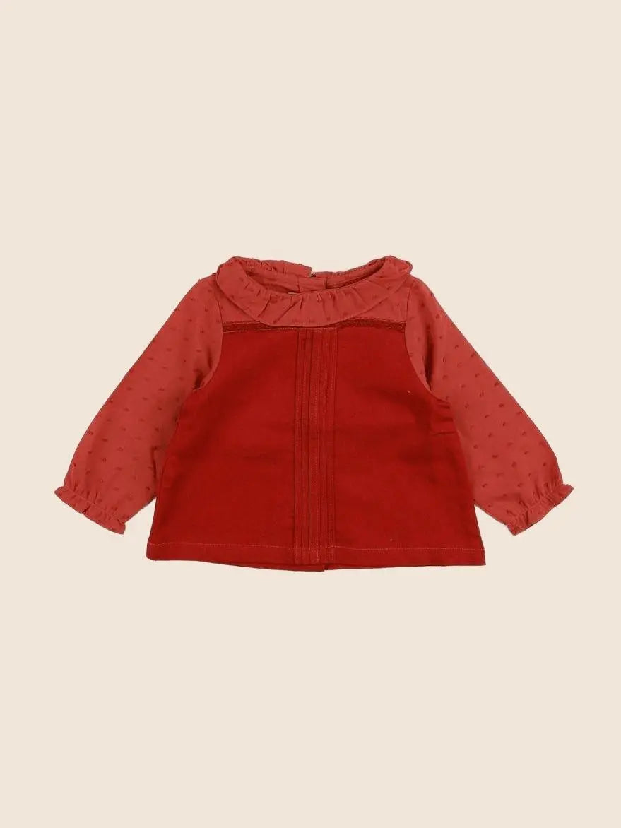 Blouse rouge