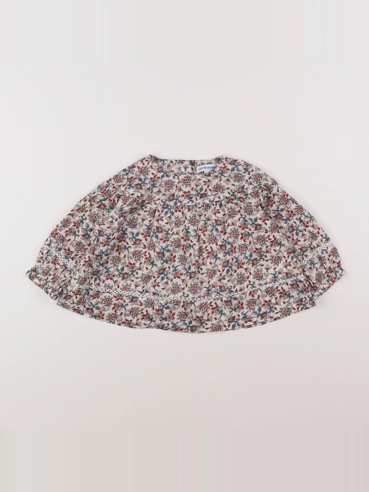 Vertbaudet - blouse multicolore - 18 mois