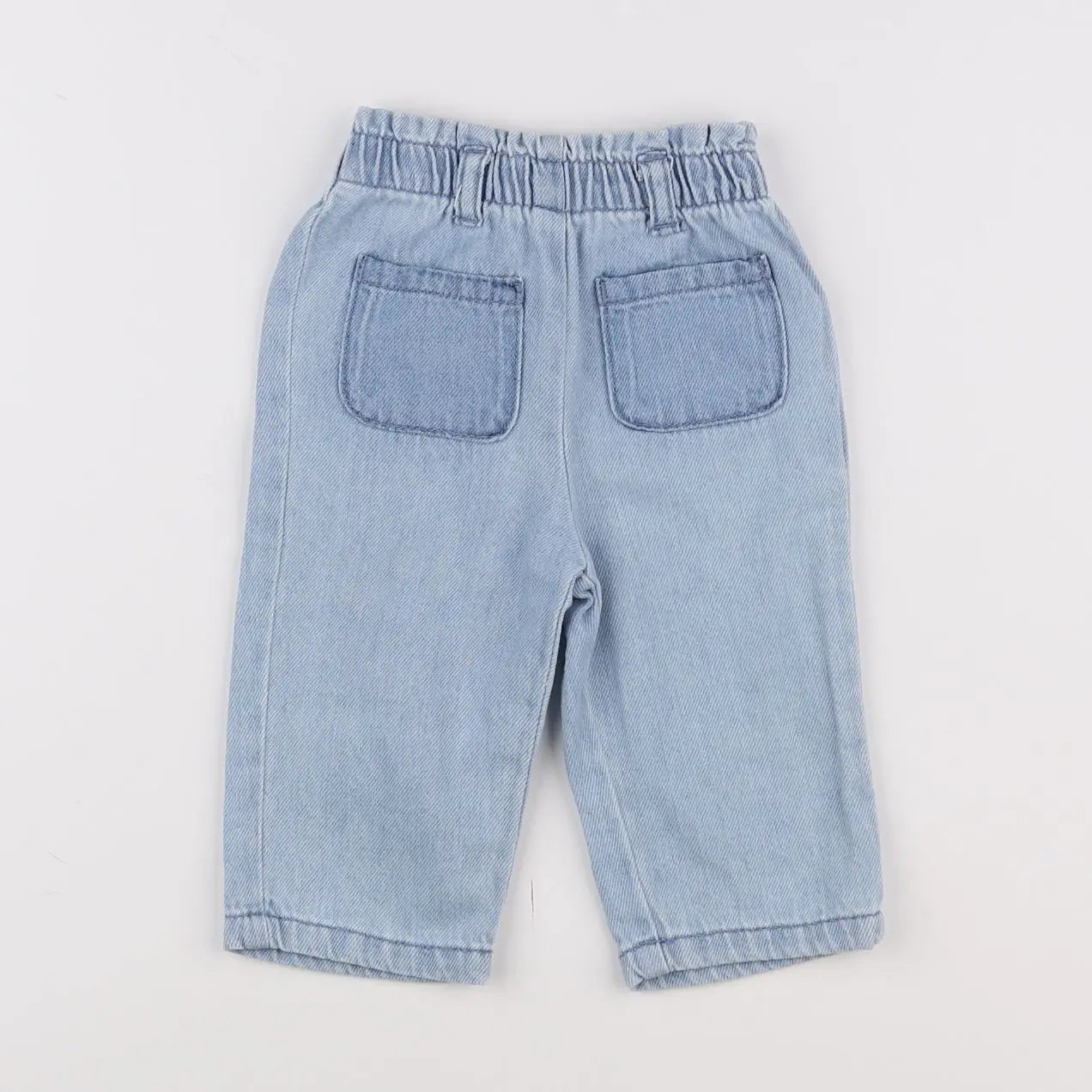 Vertbaudet - jean bleu - 9 mois