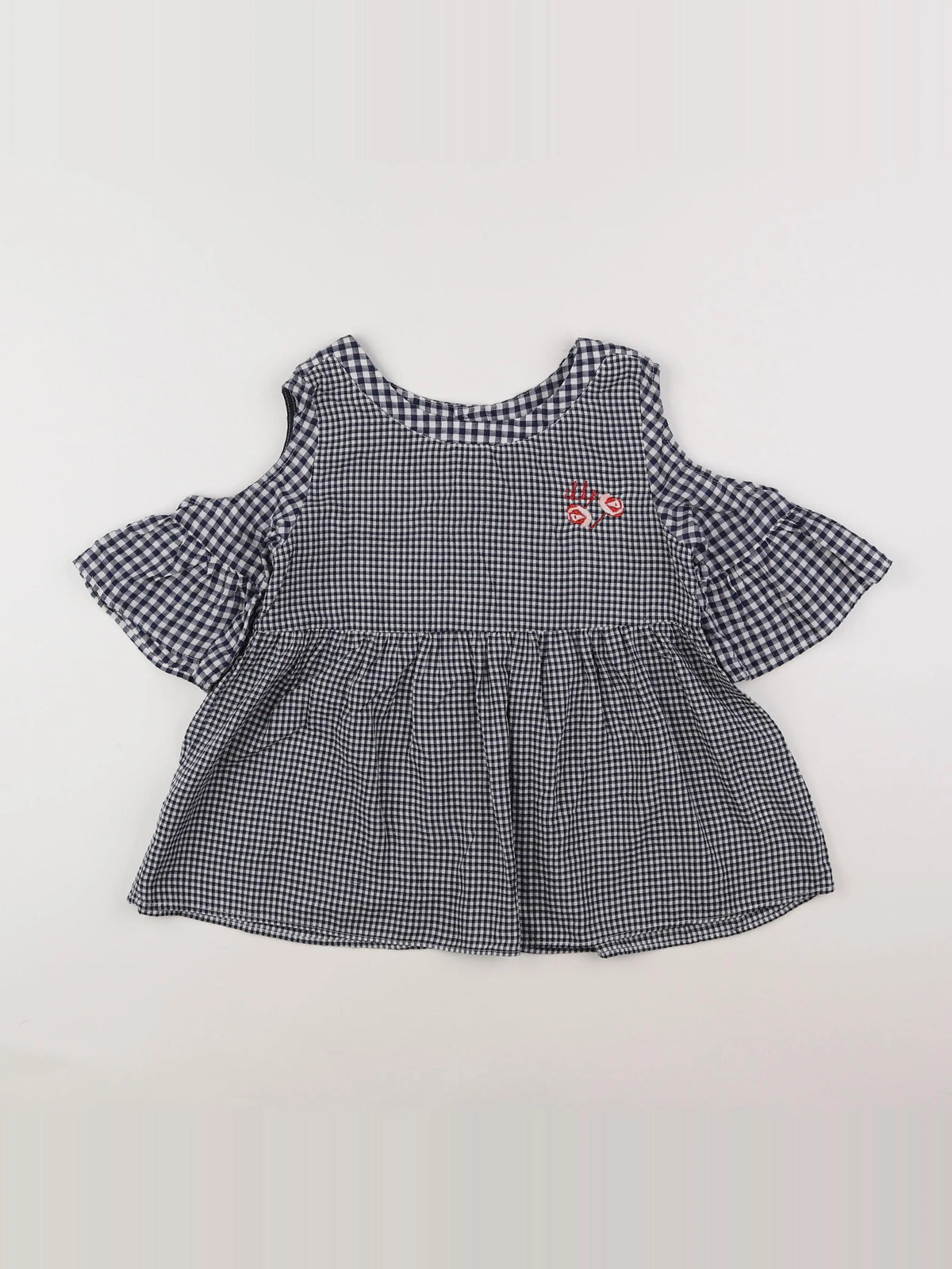 IKKS - blouse blanc, bleu - 12 ans