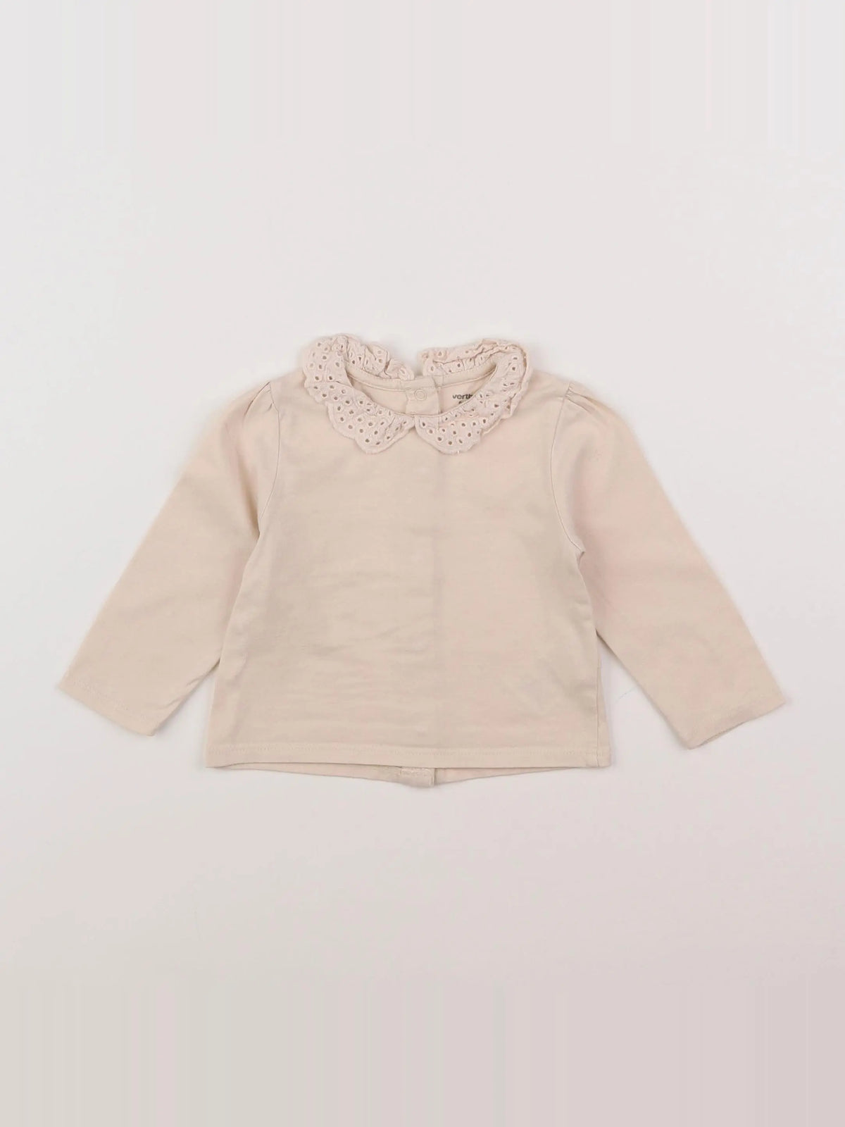 Vertbaudet - tee-shirt rose - 6 mois
