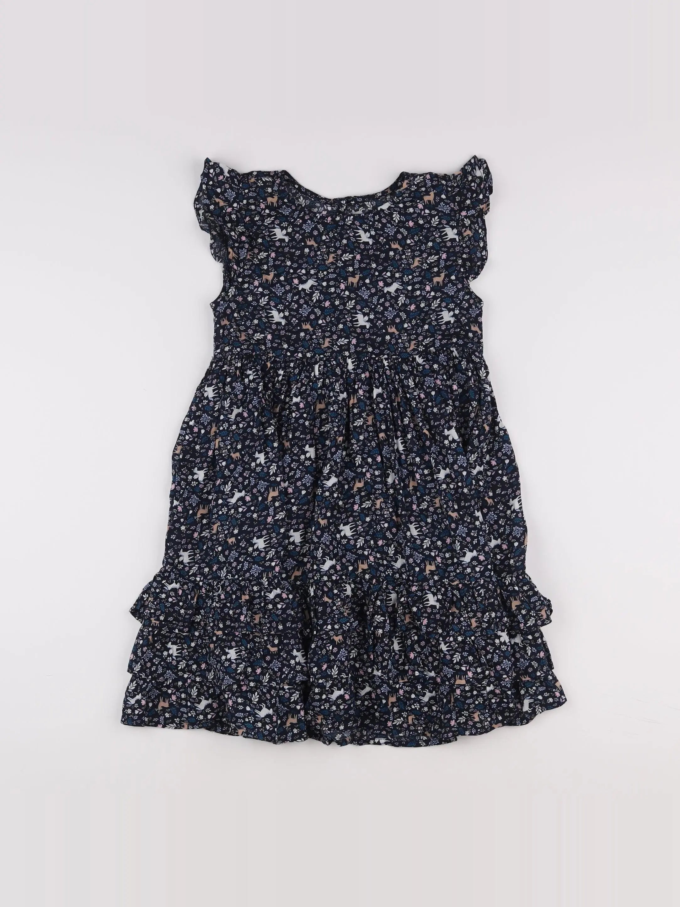 Vertbaudet - robe bleu - 9 ans