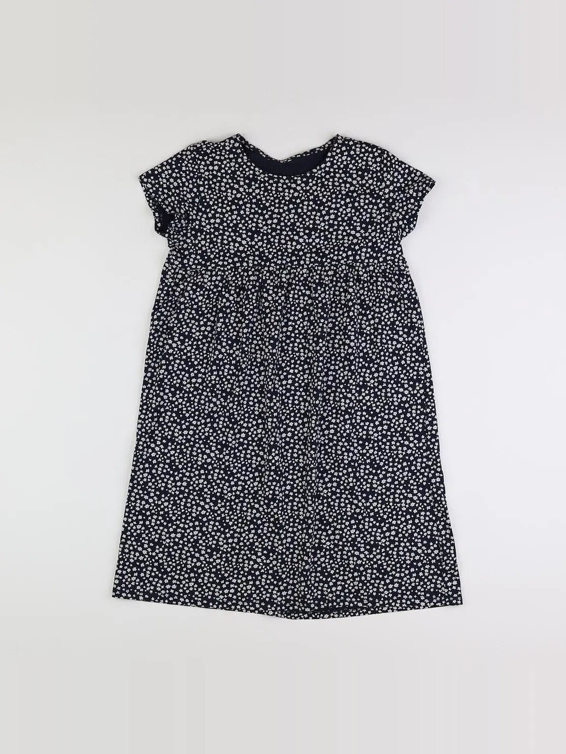 Vertbaudet - robe noir, blanc - 12 ans
