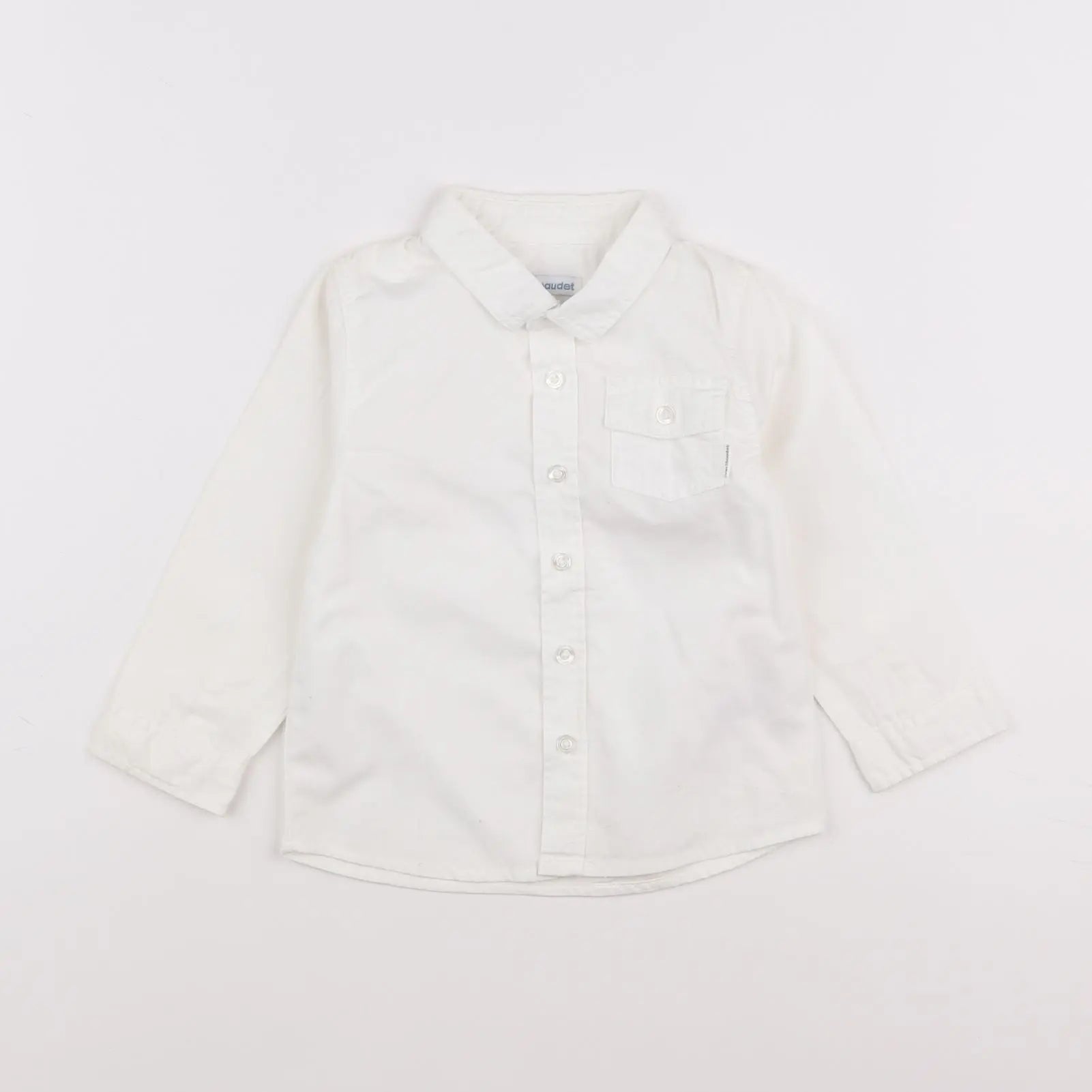 Vertbaudet - chemise blanc - 2 ans