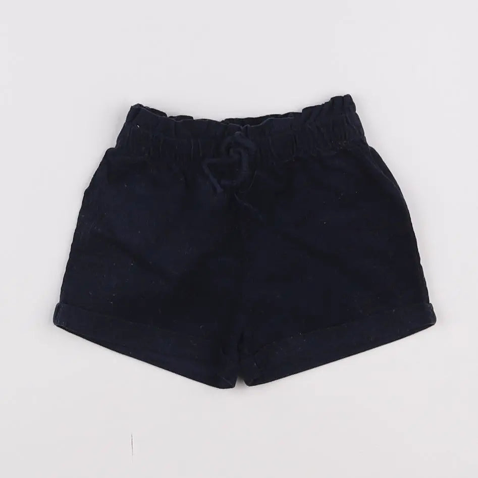 Vertbaudet - short bleu - 6 mois