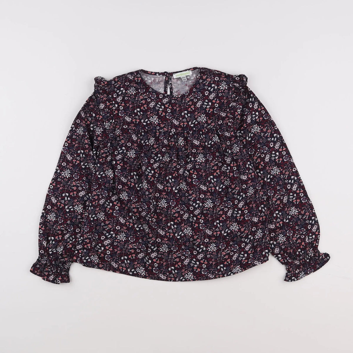 Vertbaudet - blouse bleu - 8 ans