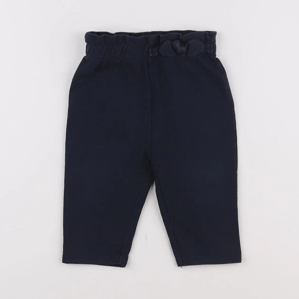 Vertbaudet - pantalon bleu - 12 mois