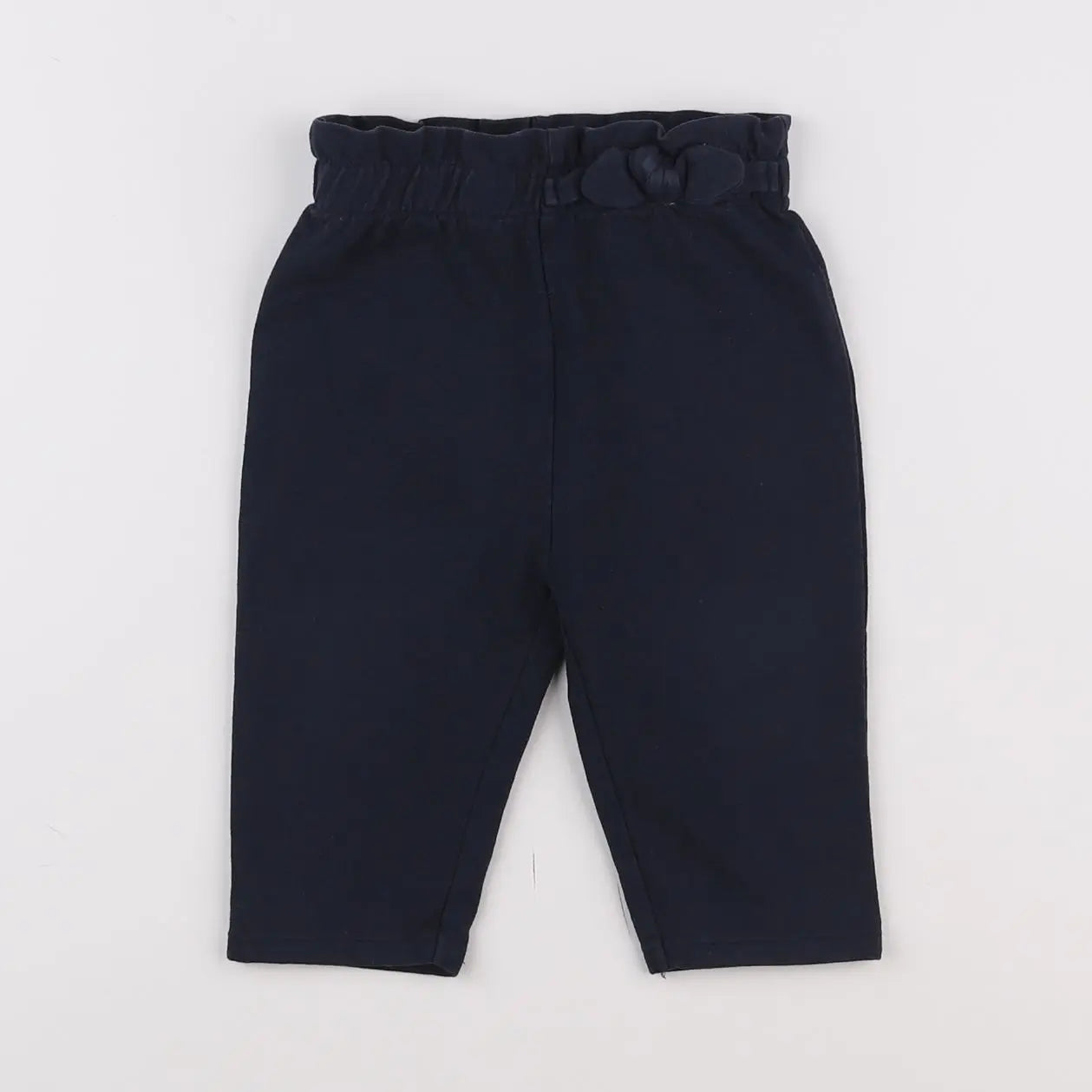 Vertbaudet - pantalon bleu - 12 mois
