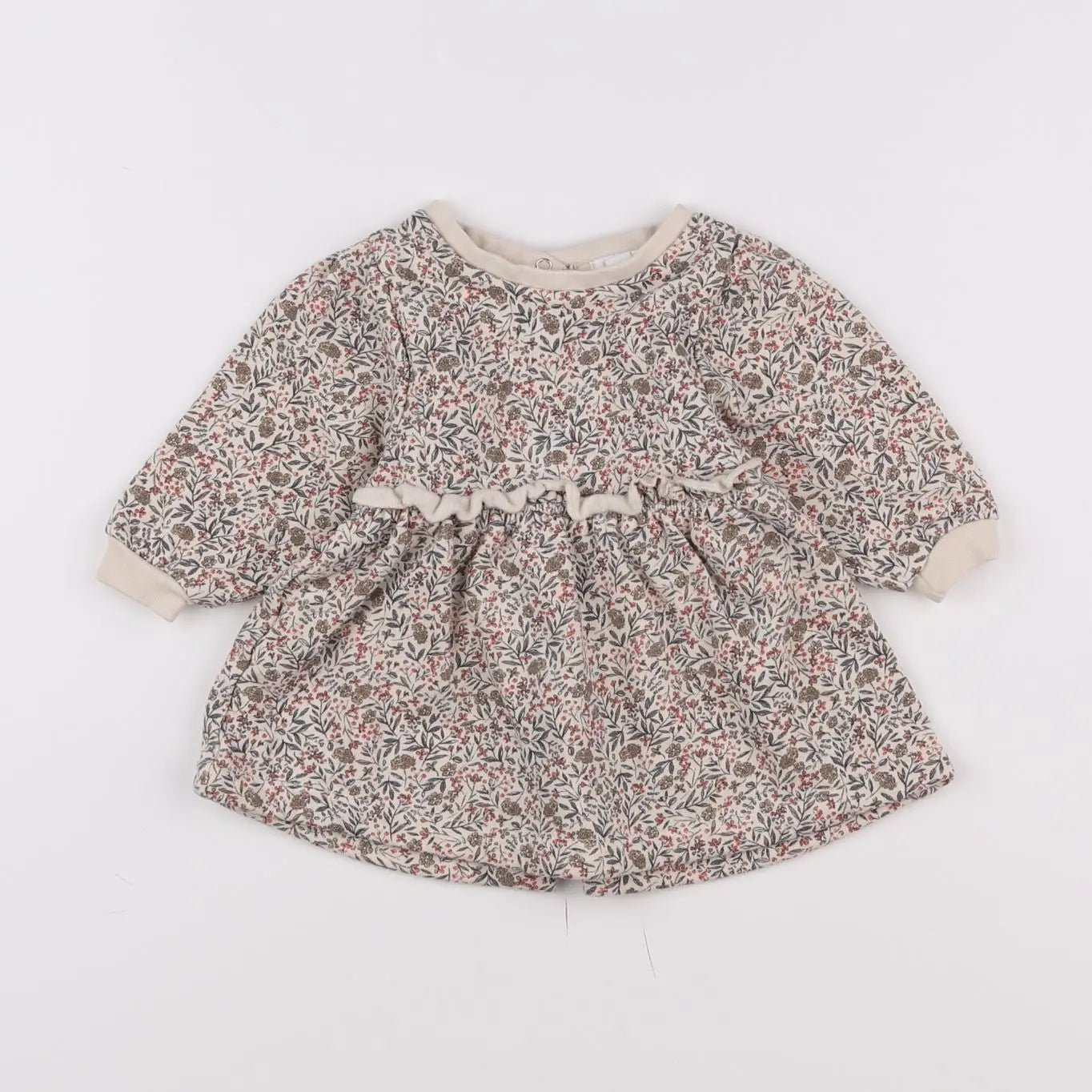 Vertbaudet - robe multicolore - 3 mois