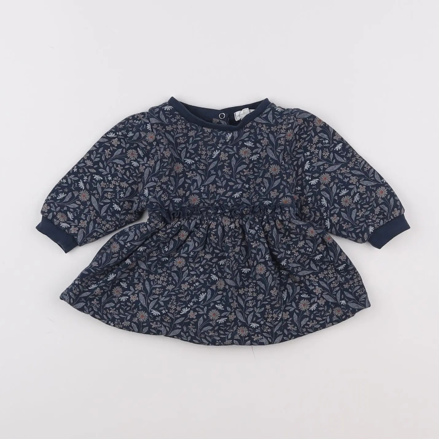 Vertbaudet - robe bleu - 3 mois