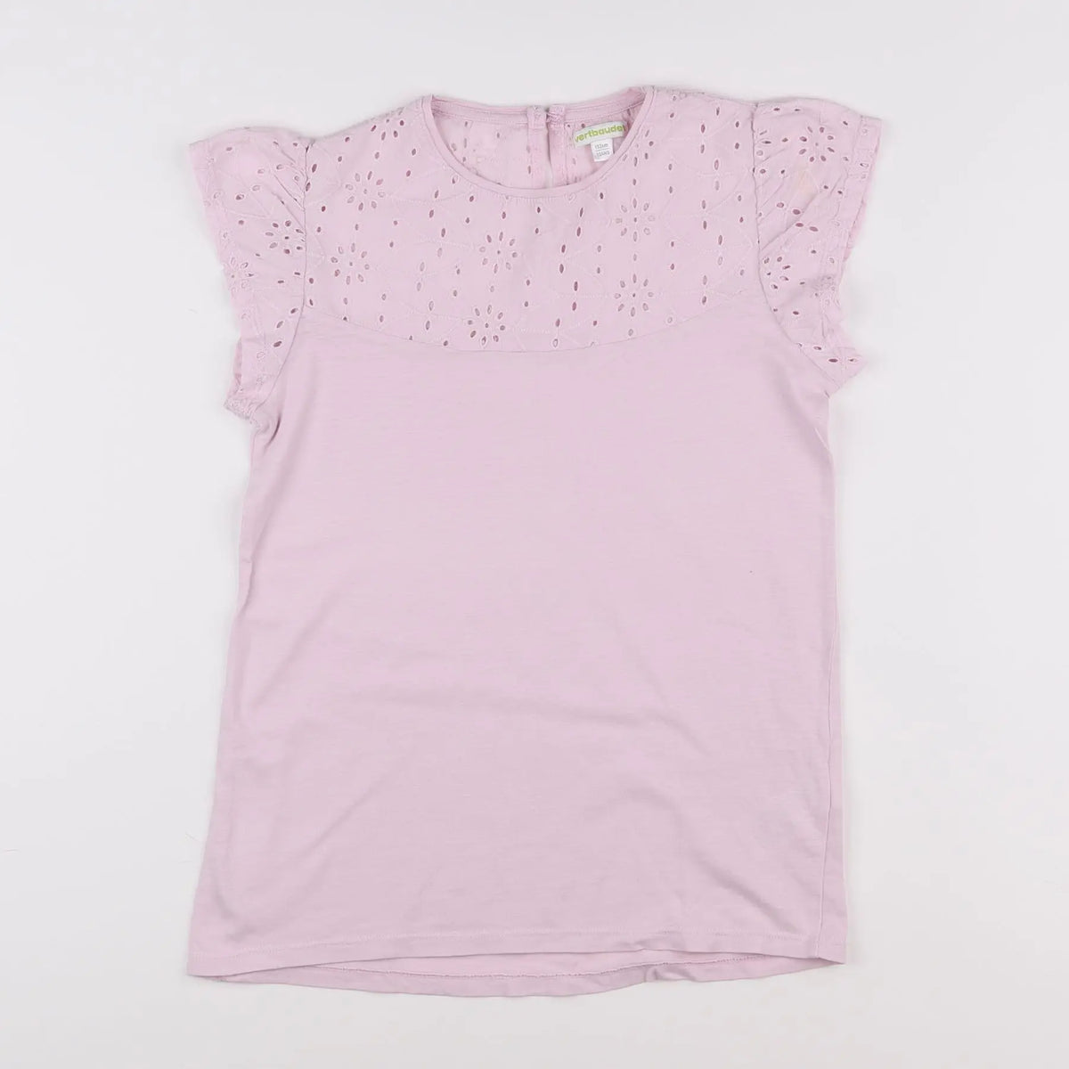 Vertbaudet - tee-shirt rose - 12 ans
