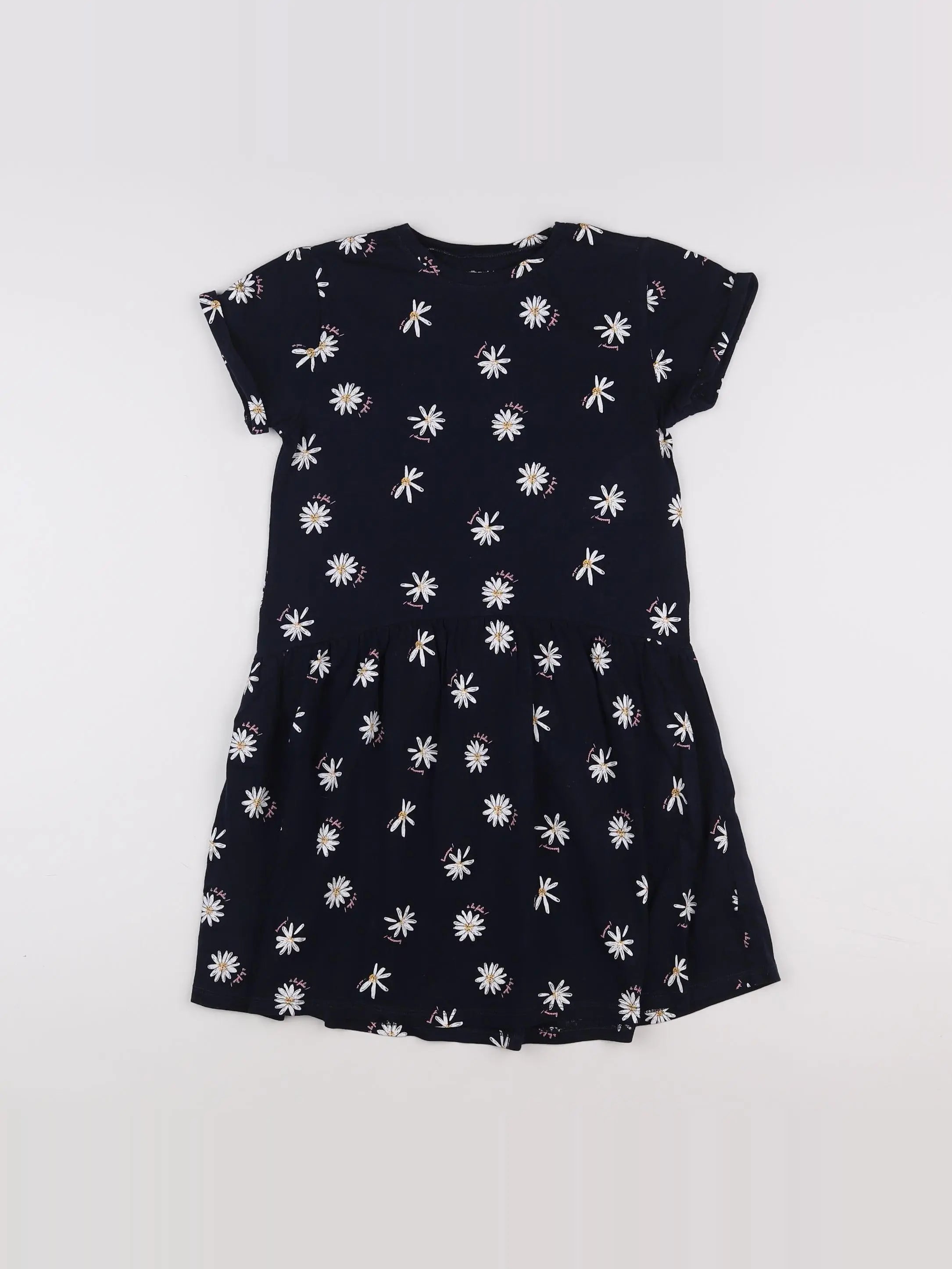 Vertbaudet - robe bleu - 10 ans