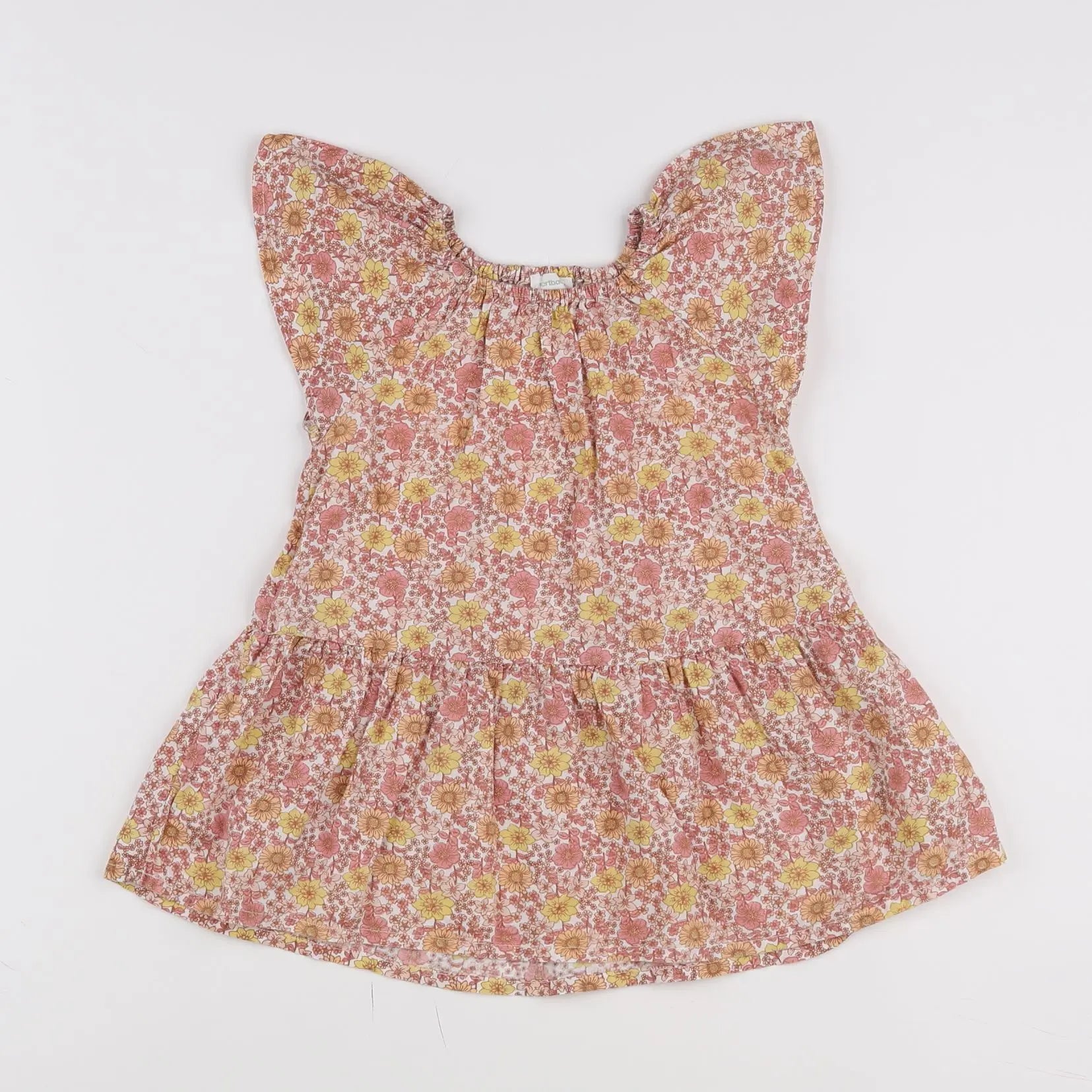 Vertbaudet - robe rose - 18 mois