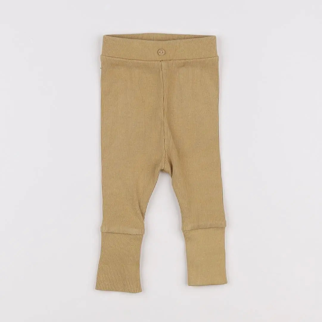 Vertbaudet - legging jaune - 1 mois