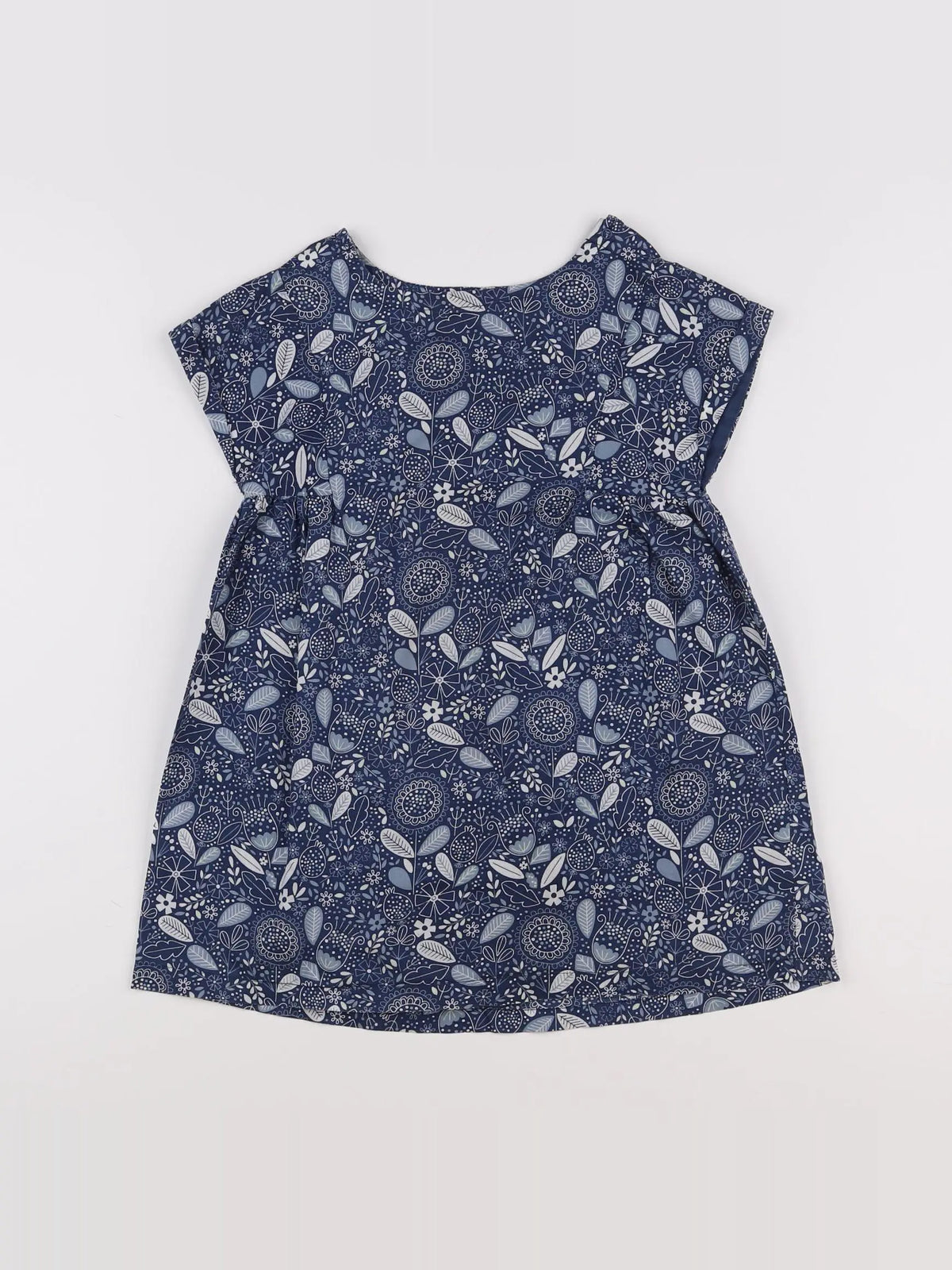 Vertbaudet - robe bleu - 6 ans